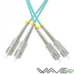 Patchcord SC/UPC-SC/UPC, MM, 50/125 duplex, OM3 fiber, 10 m