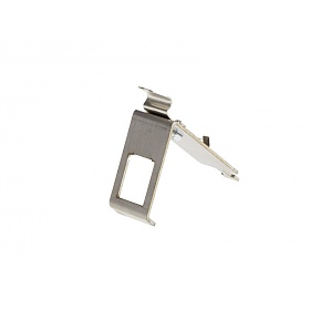 Frame for keystone jack 1 Port, DIN rail mounted