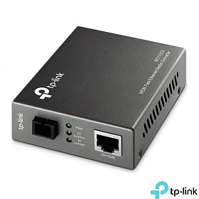 Media converter, 10/100M RJ-45/SC, SM 1310nm, 20 km, WDM (TP-Link MC112CS-20)