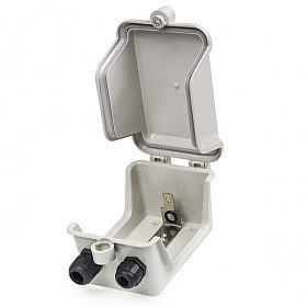 Distribution box, 10 pairs, outdoor