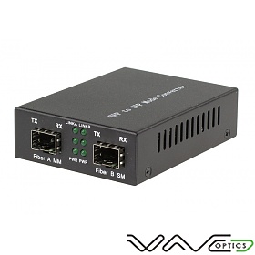 Gigabit media converter SFP to SFP (Wave Optics, WO-SFP-SFP)