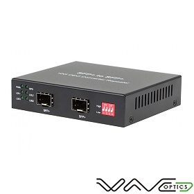 10G media converter SFP+/SFP+ slot (Wave Optics, WO-SFP+-SFP+)