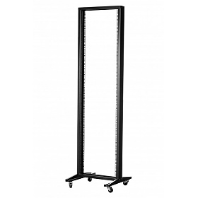 19" open frame, 42U, single