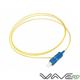 Fiber optic pigtail SC/UPC, SM, 9/125, 0.9mm, G652D fiber, 1m