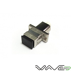 Hybrid adaptor MM LC/UPC - SC/UPC simplex