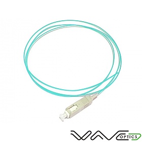 Fiber optic pigtail, SC/UPC, MM, 50/125, 0,9mm, OM3 fiber, 1m