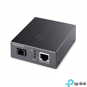 TP-Link TL-FC311A-20, Media converter 10/100 Mbps RJ-45/SC, SM 1550nm, 20 km, WDM