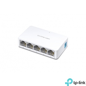 TP-Link Mercusys MS105, Unmanaged switch, 5x 10/100 RJ-45, desktop