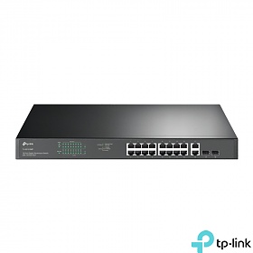 TP-Link TL-SG1218MP, Unmanaged switch, 18x 10/100/1000 RJ-45, 2x SFP, PoE+