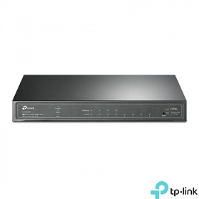 TP-Link TL-SG2008P, Smart switch, 8x 10/100/1000 RJ-45, PoE+, desktop