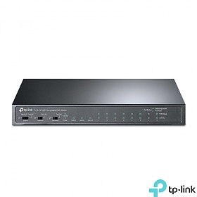 TP-Link TL-SL1311MP, Unmanaged switch, 8x 10/100 RJ-45, 2x 10/100/1000 RJ-45, 1x SFP, PoE+