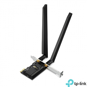 TP-Link Archer TXE72E, 5400Mbps Wireless Tri Band PCI-Express AXE5400, Wi-Fi 6E, Bluetooth 5.3