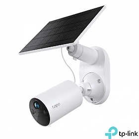 Outdoor Security Wi-Fi Camera, Solar Panel (TP-Link Tapo C410 Kit)