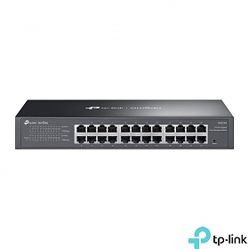 TP-Link ES224G, Smart switch,  24x 10/100/1000 RJ-45, 19" Rack-mounting Bracket
