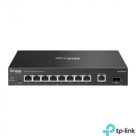 Managed switch,  8x 2,5G, 2 slide-in 10G SFP+ slot, PoE++, 19" (TP-Link ES210XPP-M2)