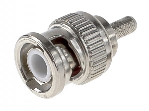 BNC male connector, crimp type, RG58 