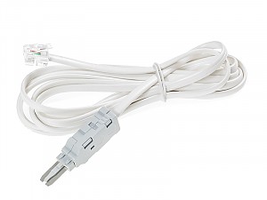 Test cord, 2P with modular 6P2C, 2 m 