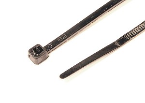 Cable ties, 2.5 x 160 mm, black 