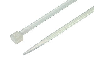 Cable ties, 2.5 x 200 mm, natural 