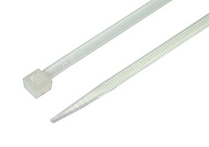 Cable ties, 2.5 x 200 mm, natural 