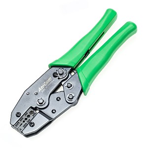 Coaxial ratchet crimping tool (Hanlong HT-336V) 