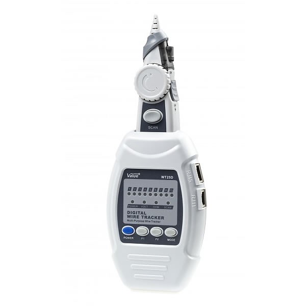 Digital cable tracker and cable tester WT25D 