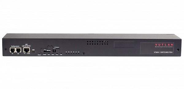 Vutlan VT604G, Power distribution unit 2x analog, 1xCAN, 4x 230V