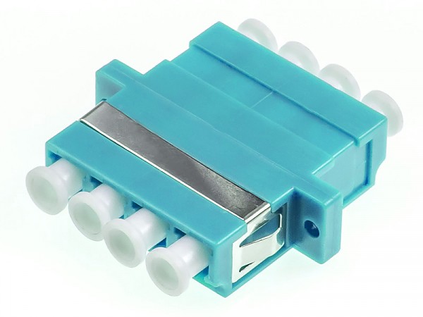 Adaptor MM LC/UPC - LC/UPC quad, OM3 