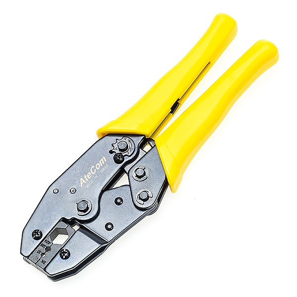 Coaxial ratchet crimping tool (Hanlong HT-336K) 