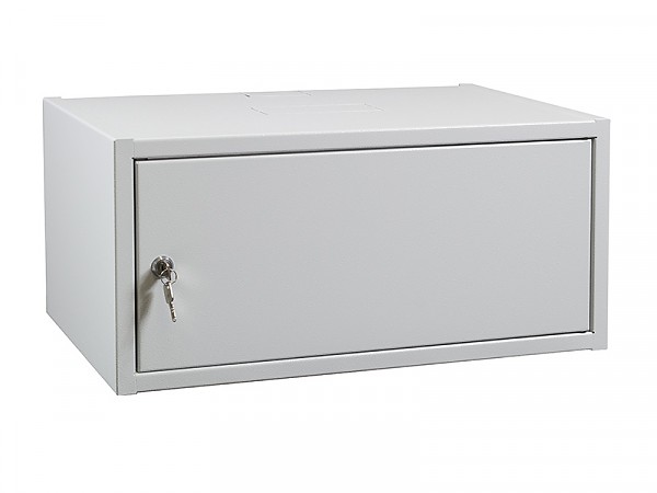 4.5U rack cabinet 19", wall-mounted, steel door, 350mm d.