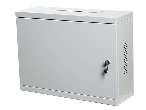 3U multimedia cabinet , wall-mounted, 