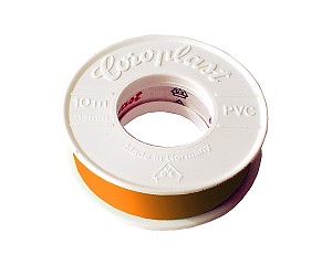 Insulating tape orange PVC 