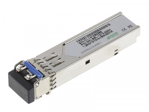 SFP Optical Module, 1Gb, LC SM, 20km, TX:1310nm