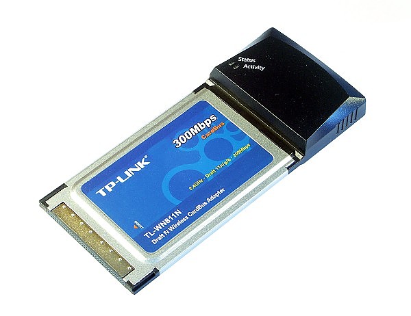 Wireless N PCMCIA adaptor (TP-Link TL-WN811N) 