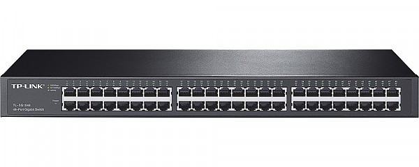 TP-Link TL-SF1048, Unmanaged switch, 48x 10/1000 RJ-45, 19" 