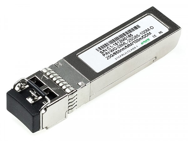 Module, SFP28 1x 25 Gbps LC MM, 100 m (Wave Optics, WO-28ML-25G85-100M-D) 