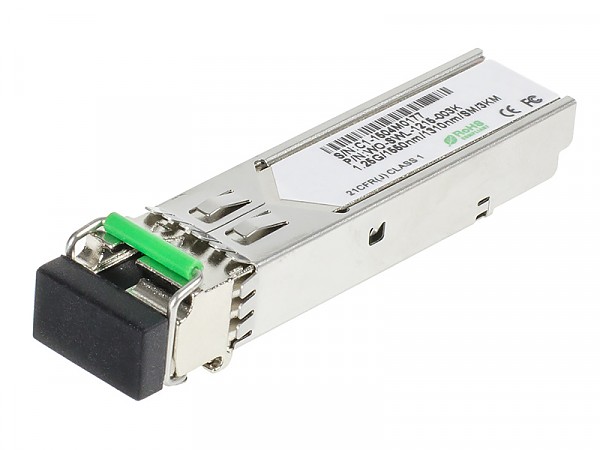 Module, SFP 1x 1000 Mbps LC SM,  3 km, WDM TX:1550nm (Wave Optics, WO-SWL-1215-003K) 