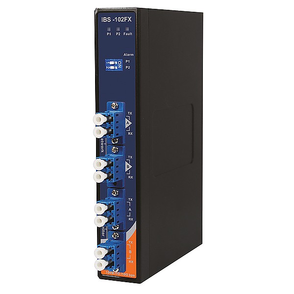 Bypass Switch,  4x LC Duplex (ORing IBS-102FX-MM-LC) 