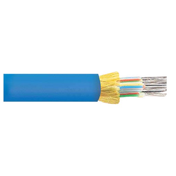Fiber optic cable, indoor, mini-breakout, 12x50/125/900, OM2 fiber, LSZH