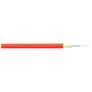 Fiber optic patch cable, 1x9/125, G652D fiber, 2.8 mm, LSOH