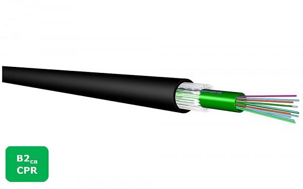 Universal cable 24x9/125, G652D fiber,  LSZH 