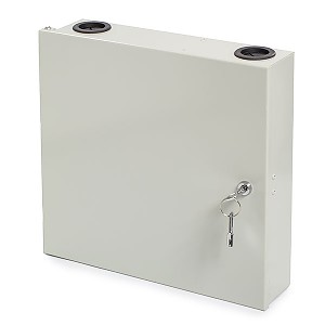 Wall-mount type splice box, 12x SC duplex, no adaptors 