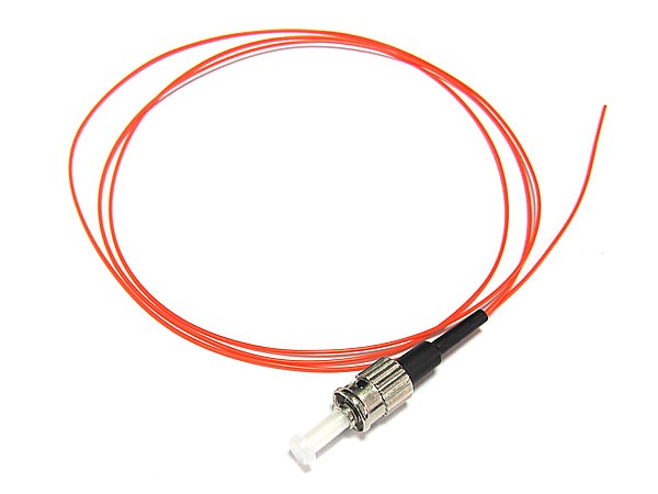 Fiber optic pigtail ST/UPC, MM, 50/125, 0.9mm, OM2 fiber, 3m