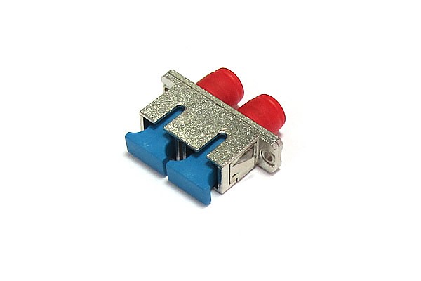 Hybrid adaptor MM SC/UPC - FC/UPC duplex 