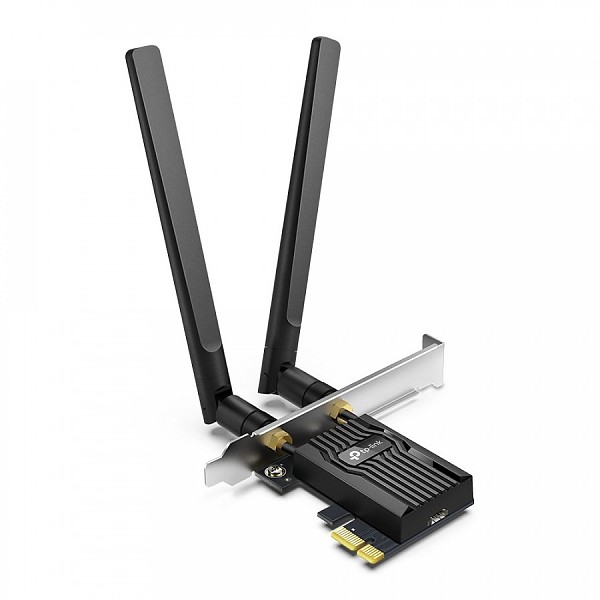 3000Mbps Wireless Dual Band PCI-Express AX3000, Wi-Fi 6, Bluetooth 5.2 (TP-Link Archer TX55E) 