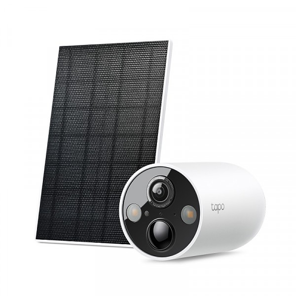 Outdoor Security Wi-Fi Camera, Solar Panel (TP-Link Tapo C425 Kit) 