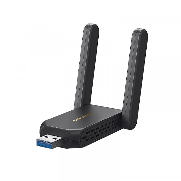 5400Mbps Wireless Tri Band USB Adapter AXE5400, Wi-Fi 7 (TP-Link Mercusys MA86XH) 